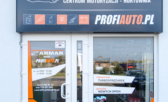 Zdjęcia sklep samochodowy Armar Centrum Motoryzacji-Hurtownia S.C D.A Motylewscy w Świecie