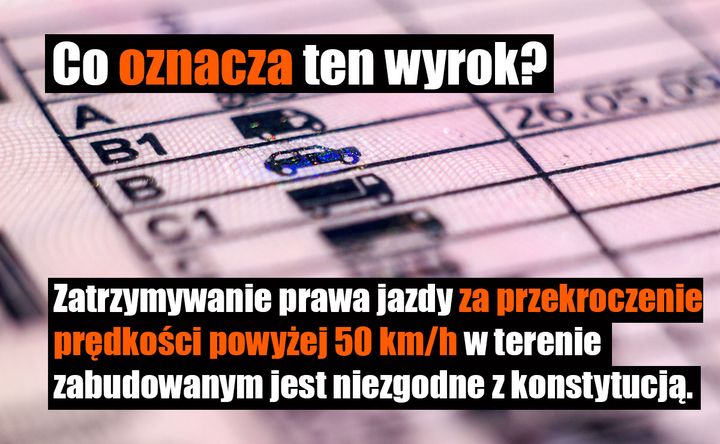 Trybunał Konstytucyjny powołując się na art. 2 konstytucji RP orzekł, że decyzja starosty, który…