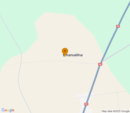 Mapa dojazdu do warsztatu samochodowego w miejscowości Emanuelina