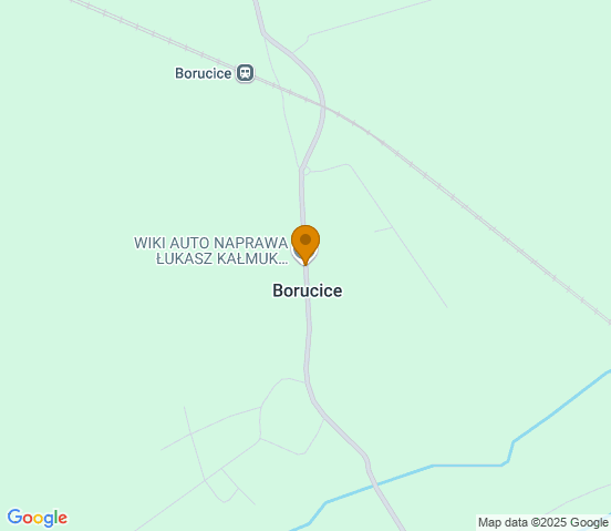 Mapa dojazdu do warsztatu samochodowego w miejscowości Lubsza