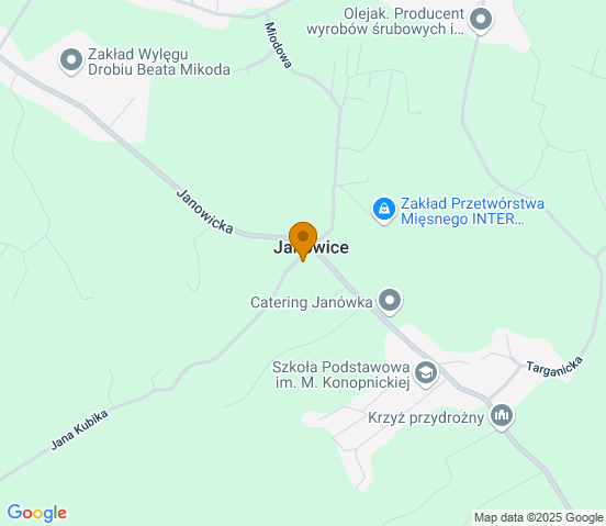 Mapa dojazdu do warsztatu samochodowego w miejscowości Świętoszówka